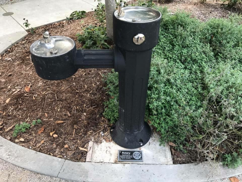 Public Fountain- Rotary Grant